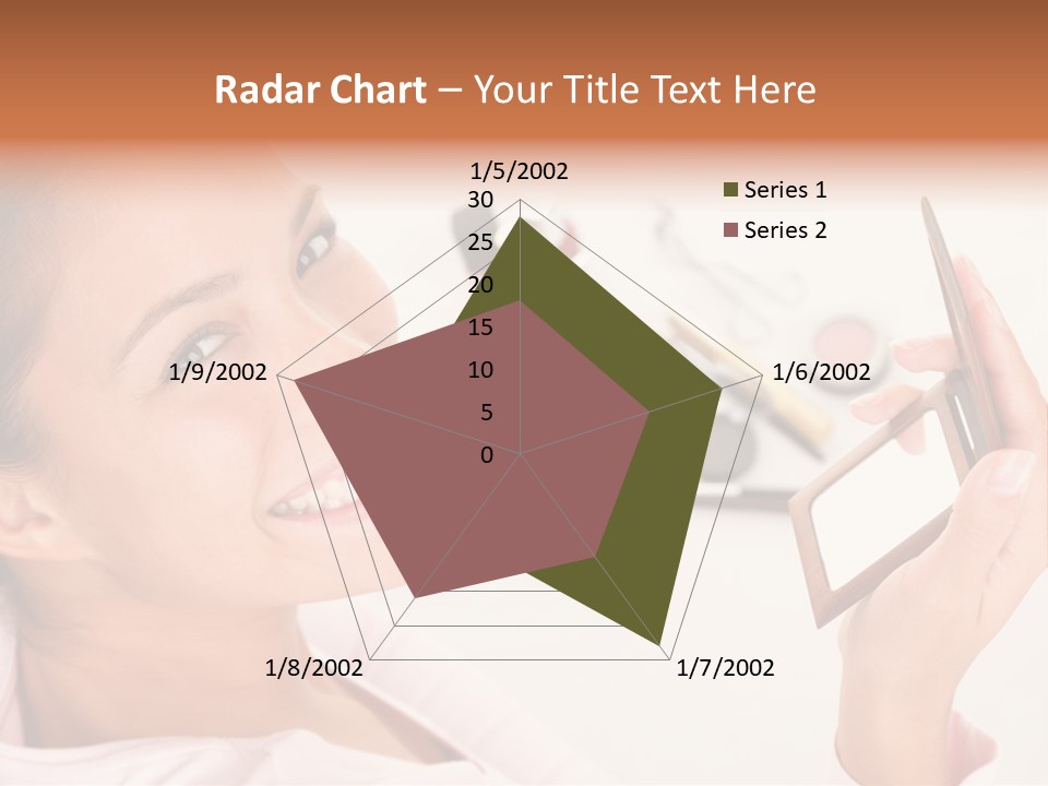 Mascara Fresh Pink PowerPoint Template