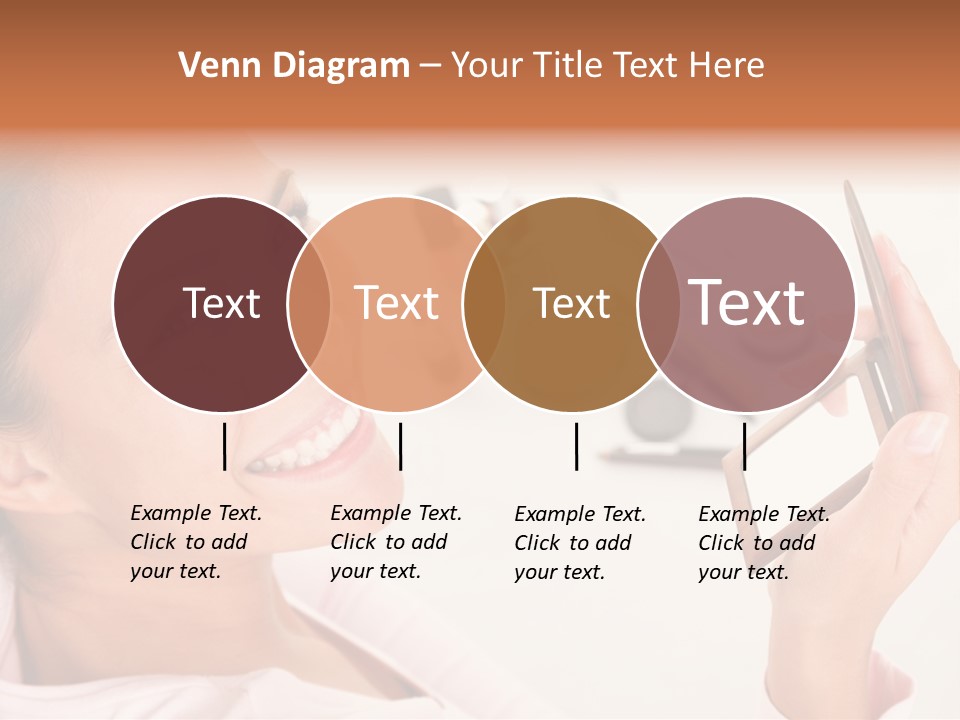 Mascara Fresh Pink PowerPoint Template