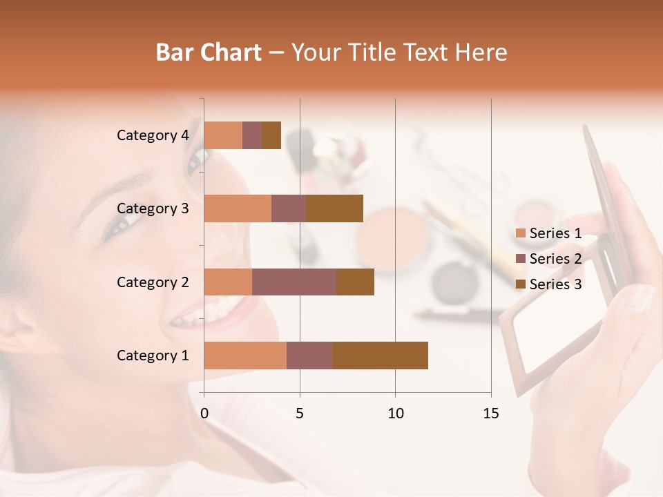 Mascara Fresh Pink PowerPoint Template