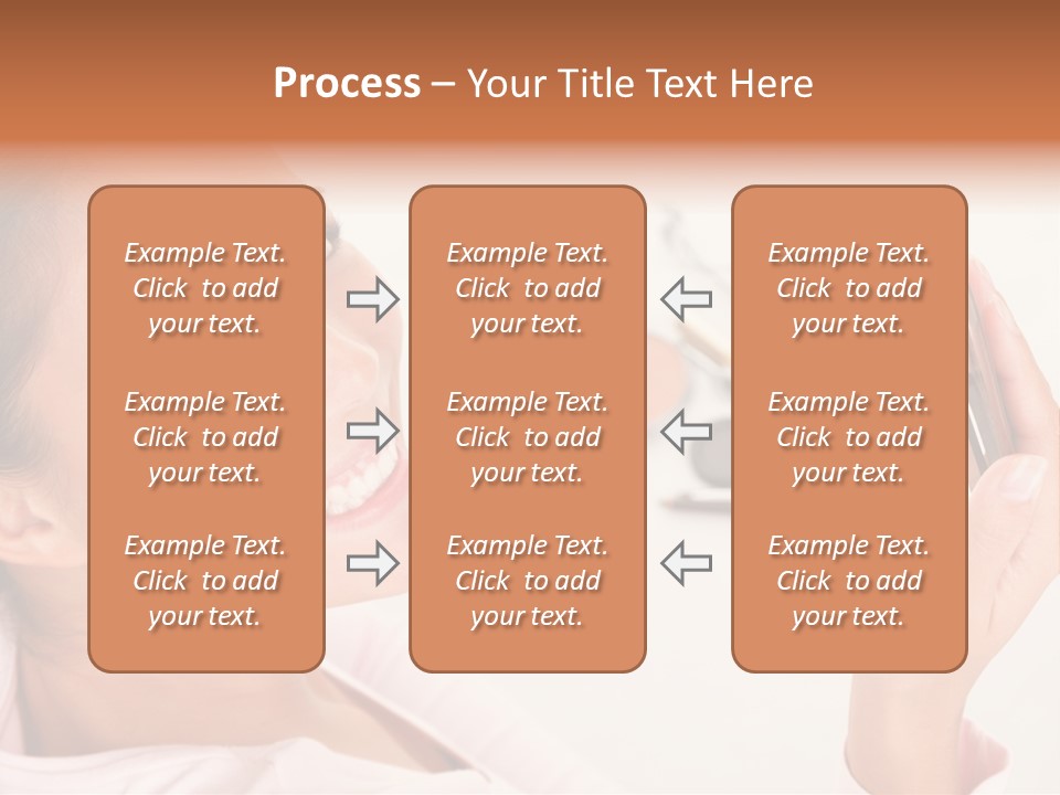 Mascara Fresh Pink PowerPoint Template