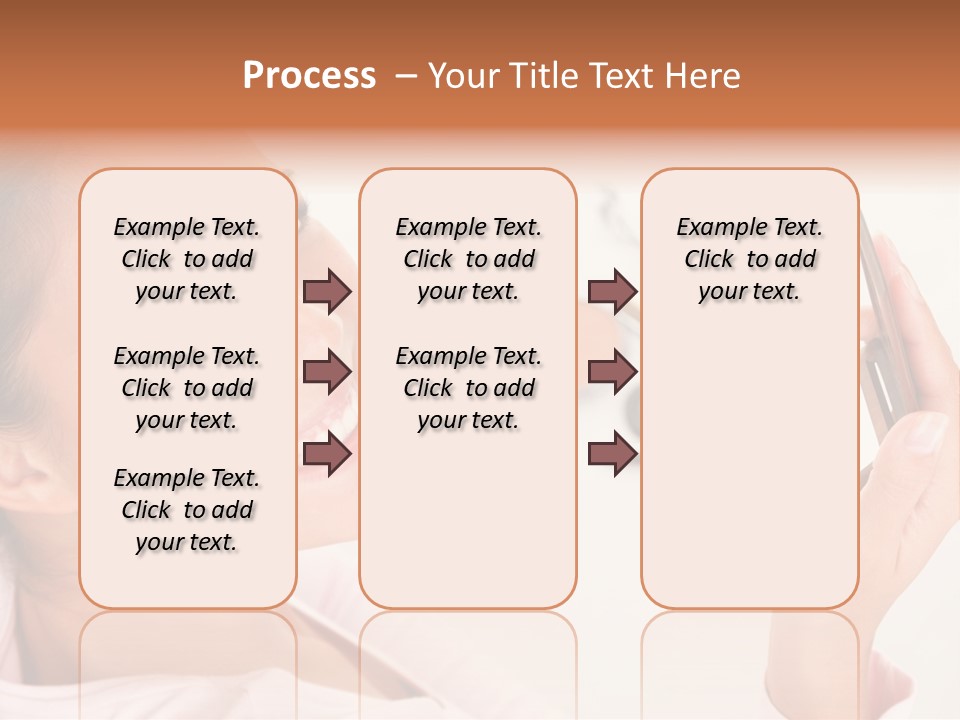 Mascara Fresh Pink PowerPoint Template