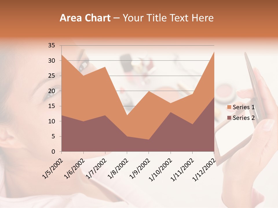 Mascara Fresh Pink PowerPoint Template