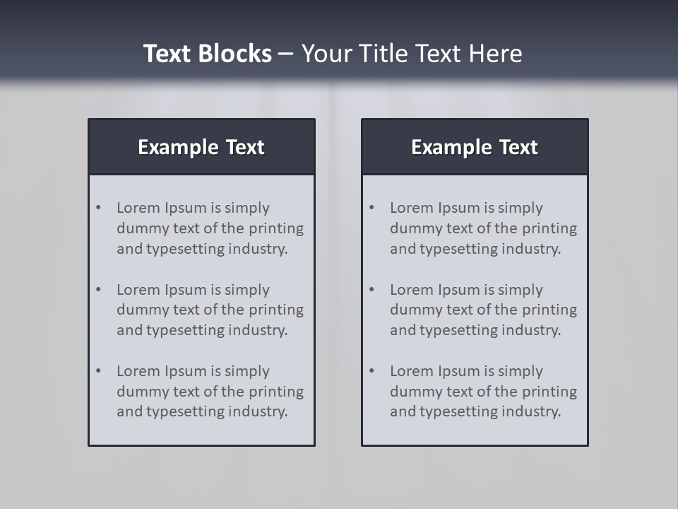Window Light Imprison PowerPoint Template