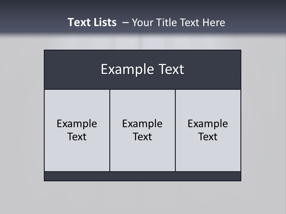 Window Light Imprison PowerPoint Template