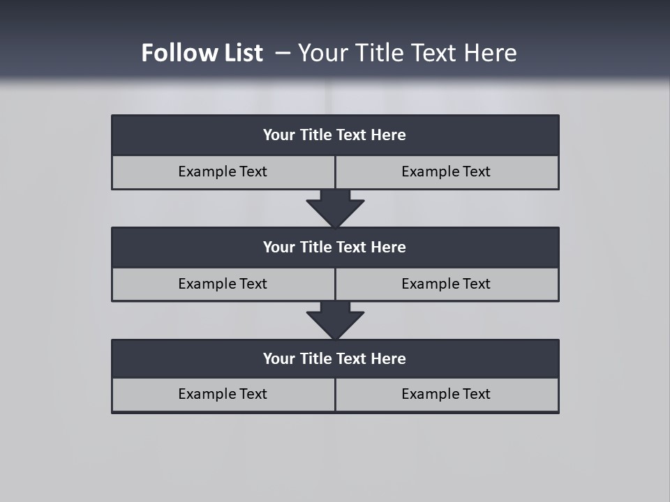 Window Light Imprison PowerPoint Template