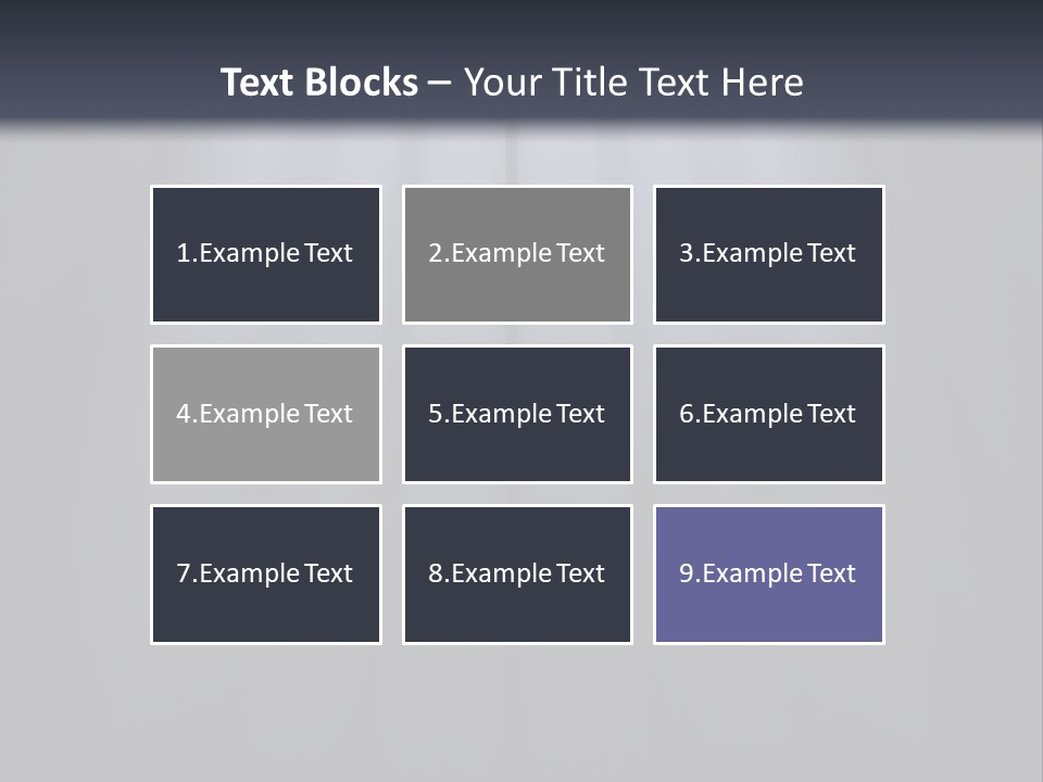 Window Light Imprison PowerPoint Template