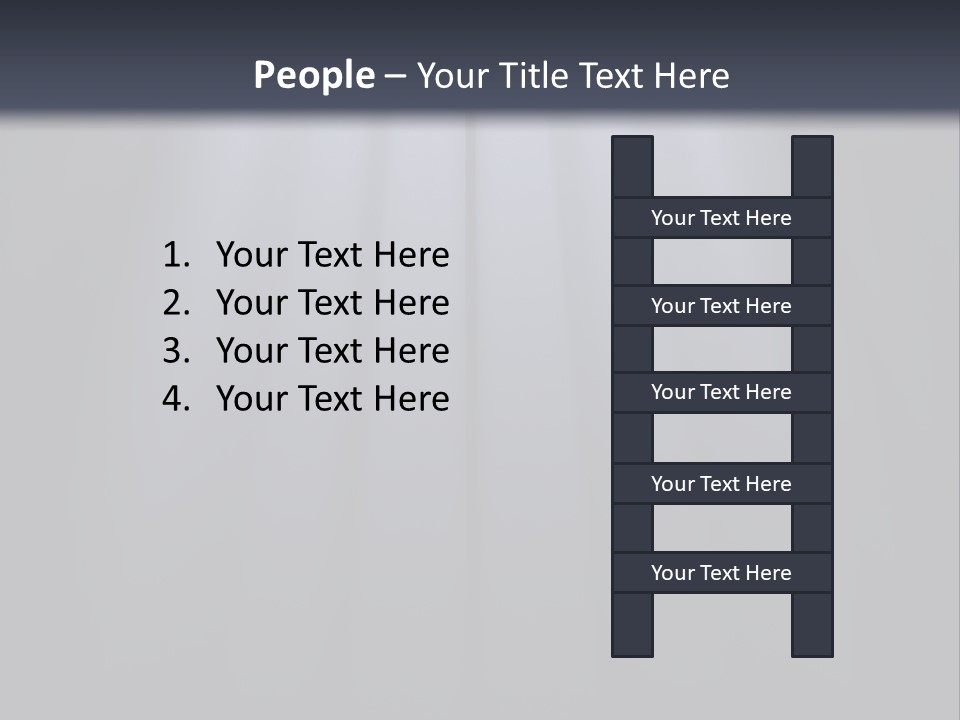 Window Light Imprison PowerPoint Template