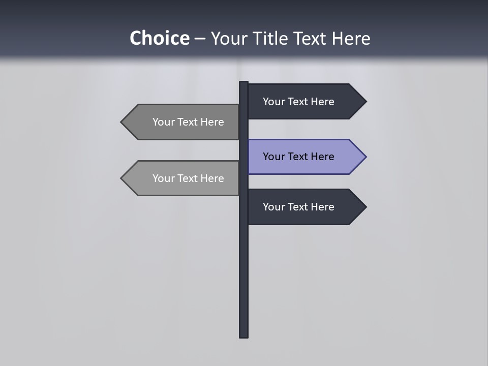 Window Light Imprison PowerPoint Template