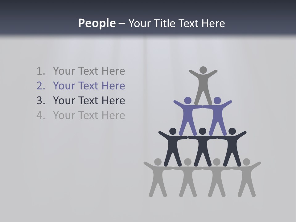 Window Light Imprison PowerPoint Template