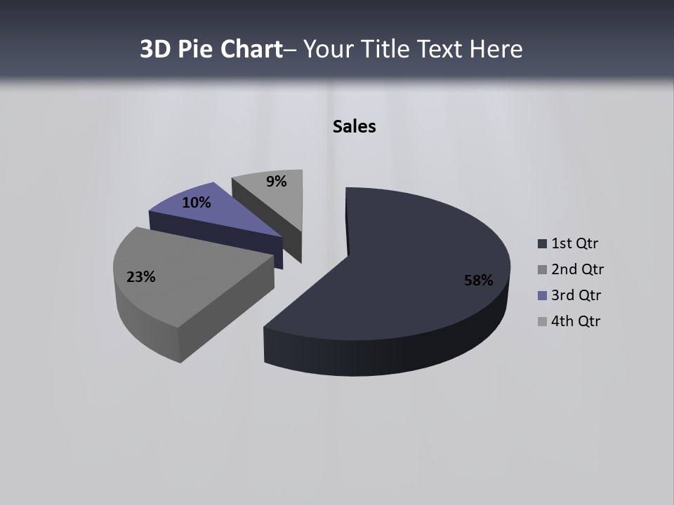Window Light Imprison PowerPoint Template