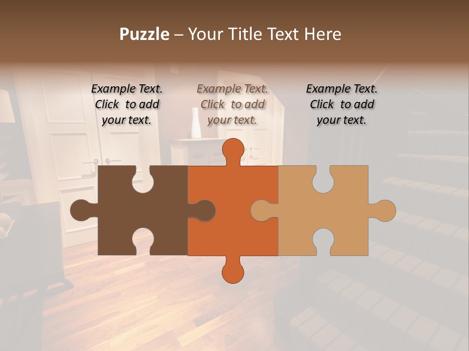 Door Down Chair PowerPoint Template