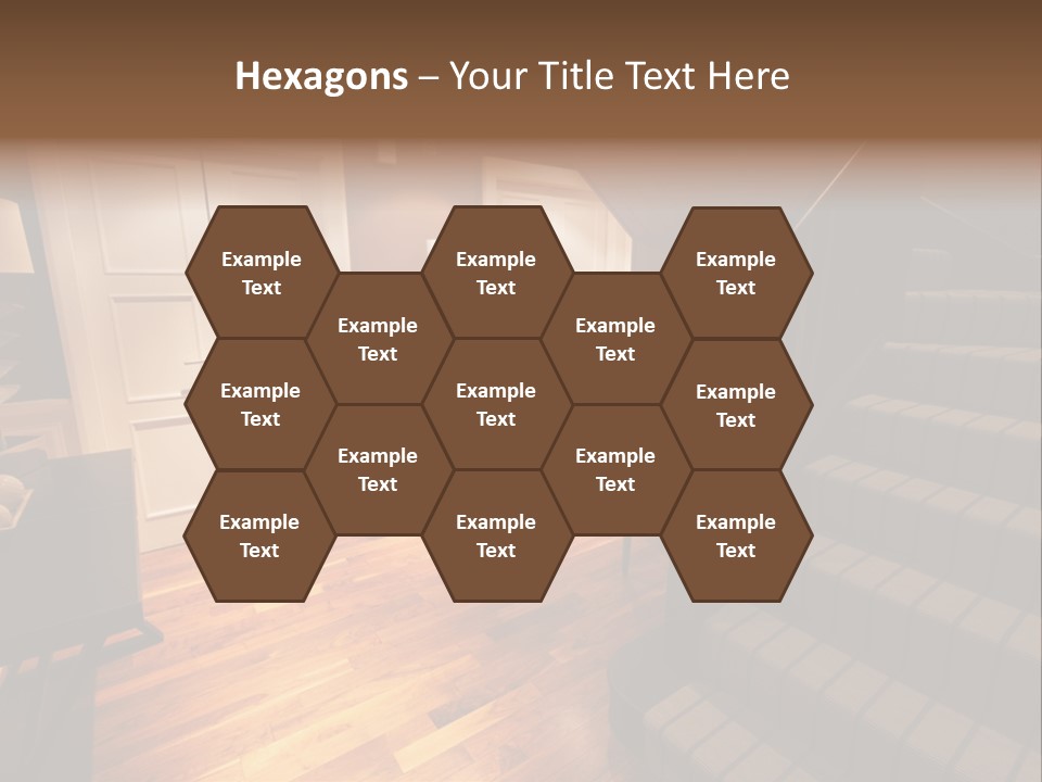 Door Down Chair PowerPoint Template