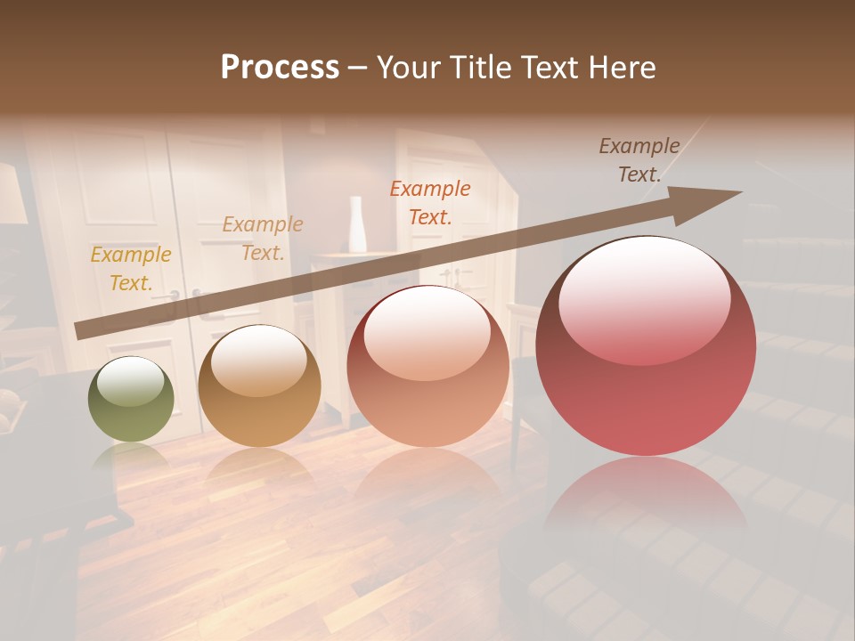 Door Down Chair PowerPoint Template