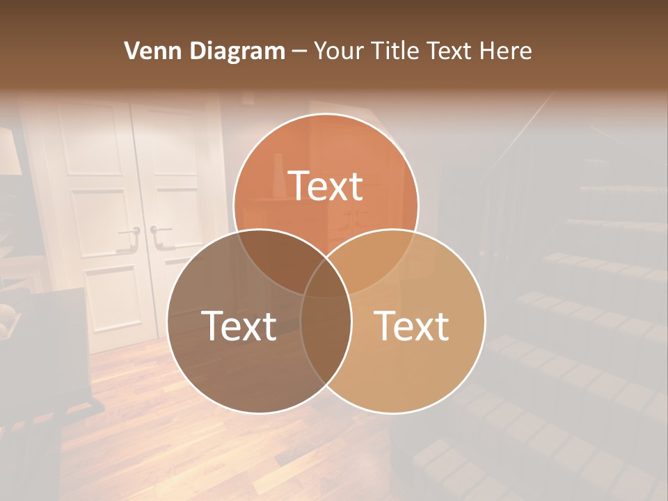 Door Down Chair PowerPoint Template