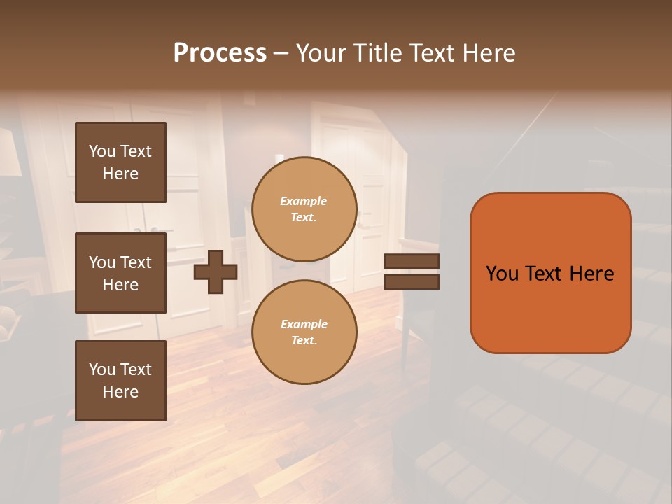 Door Down Chair PowerPoint Template