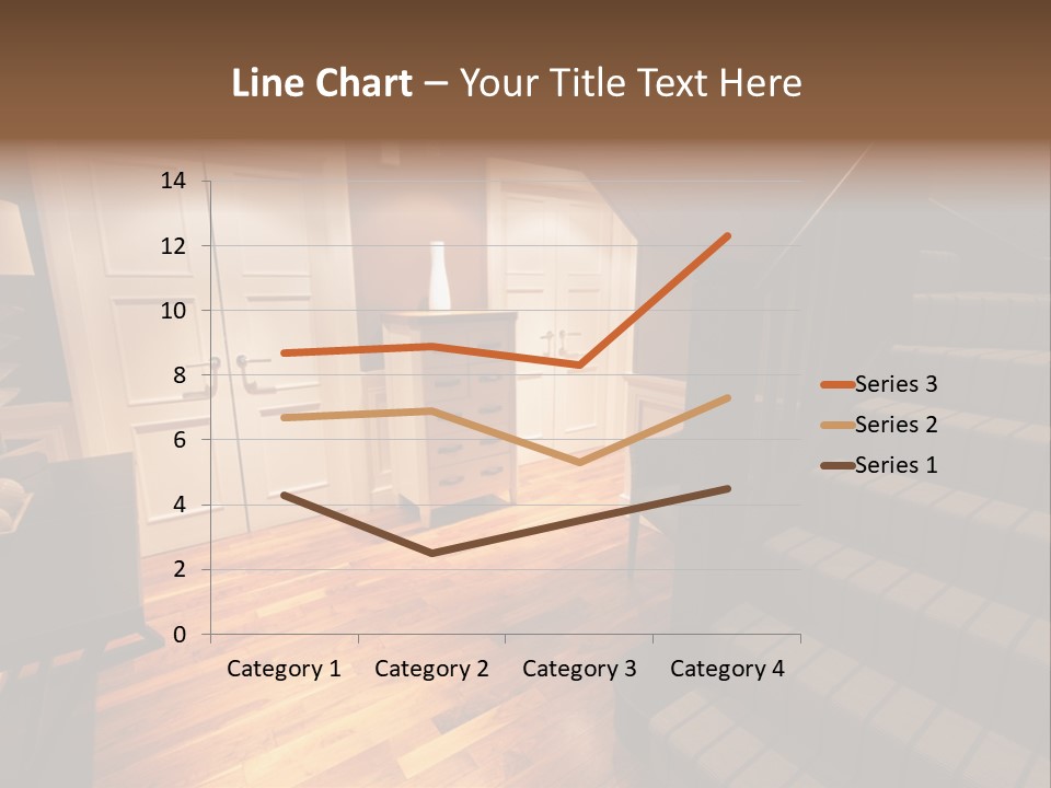 Door Down Chair PowerPoint Template