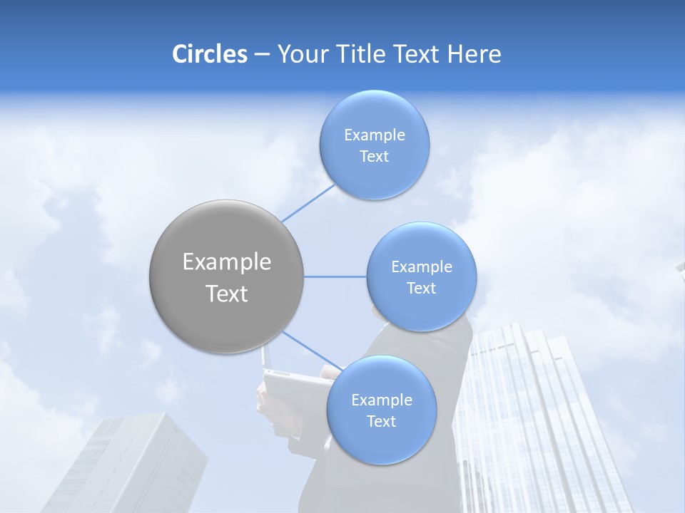 Japanese Boy Businessman PowerPoint Template