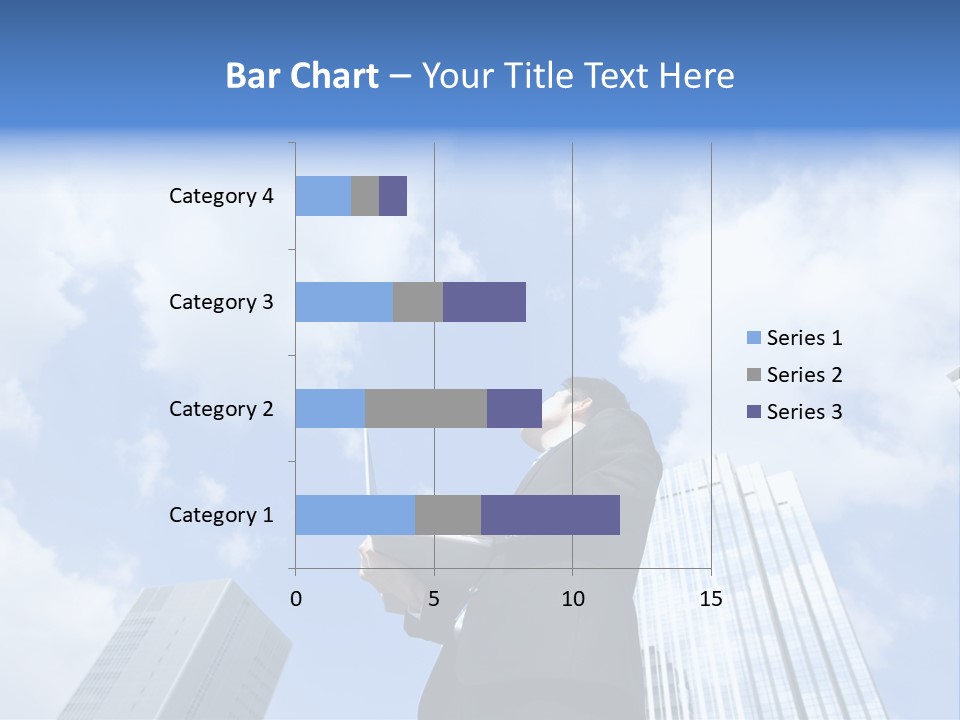 Japanese Boy Businessman PowerPoint Template