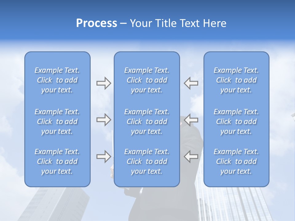 Japanese Boy Businessman PowerPoint Template