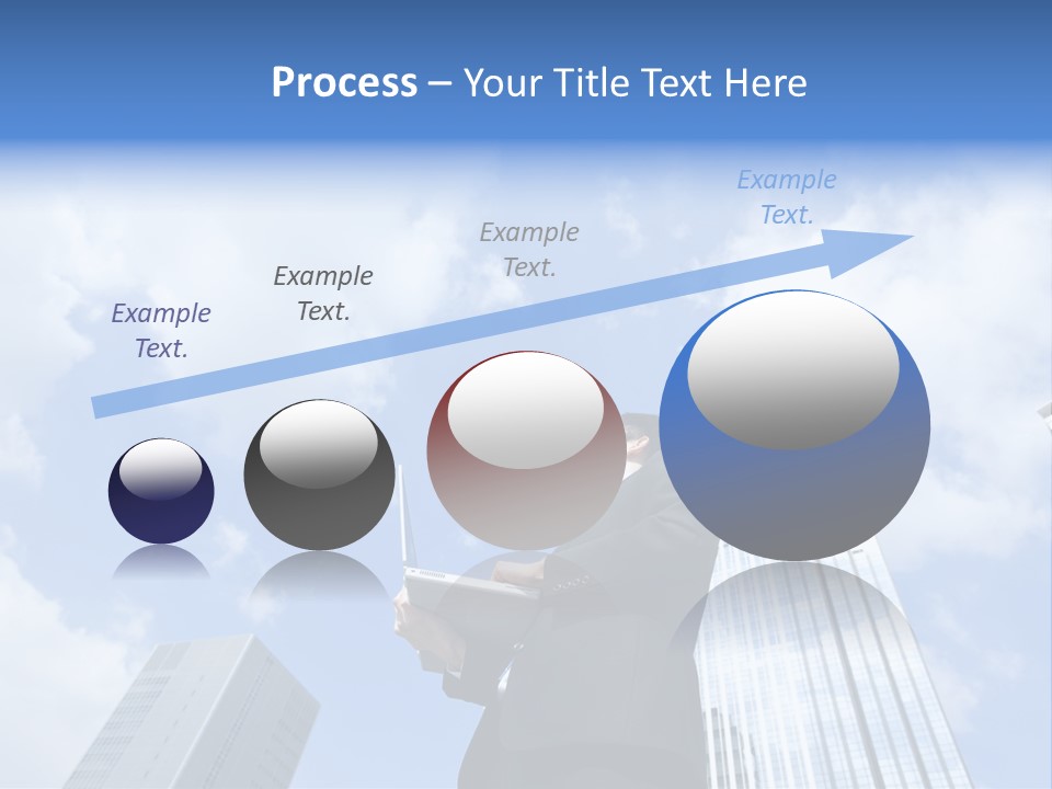 Japanese Boy Businessman PowerPoint Template