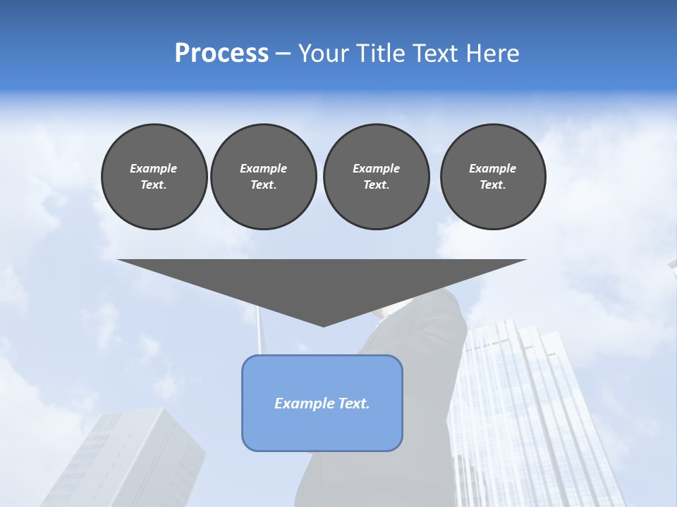 Japanese Boy Businessman PowerPoint Template