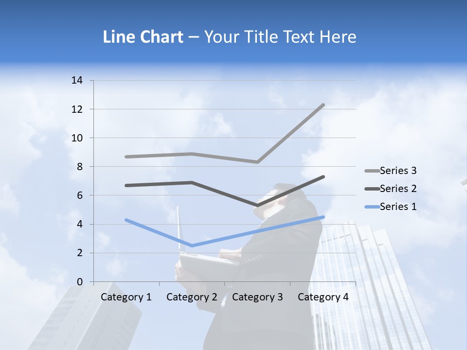 Japanese Boy Businessman PowerPoint Template