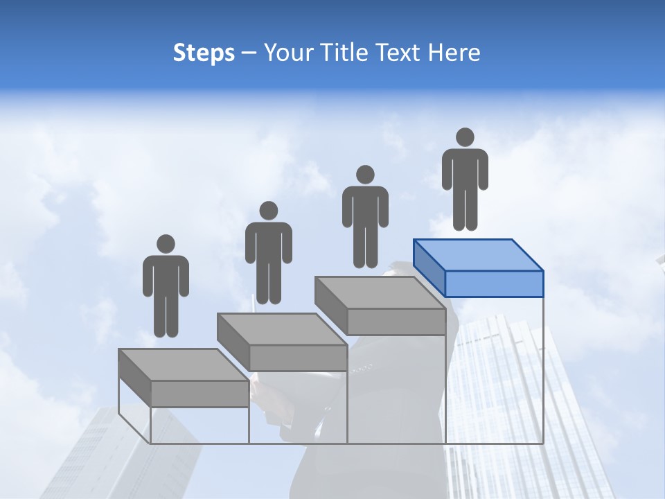 Japanese Boy Businessman PowerPoint Template