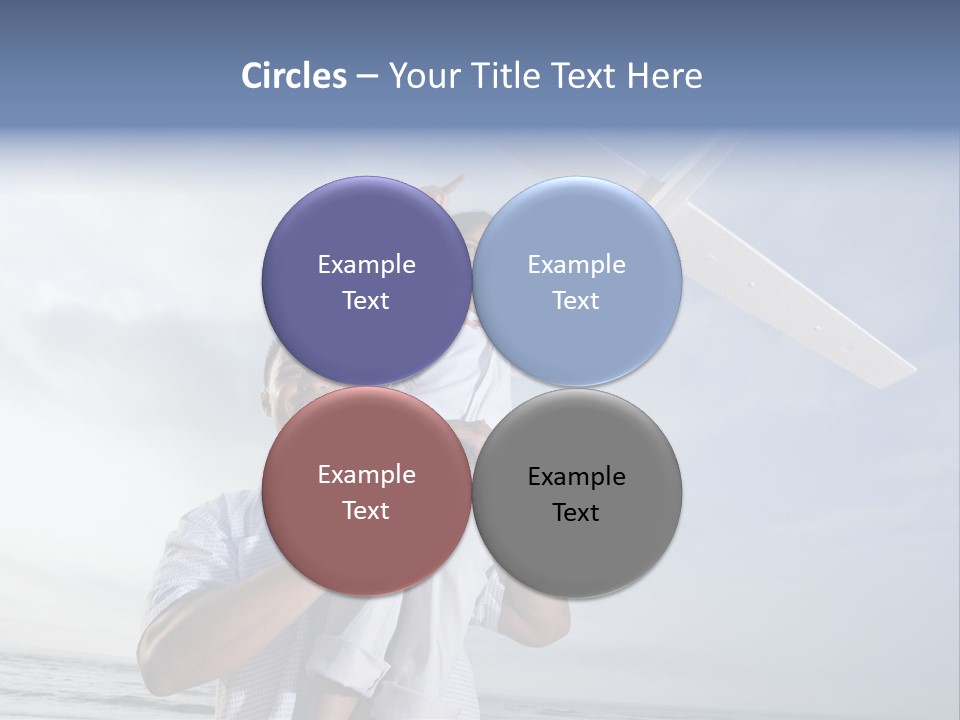 Playful Child Two PowerPoint Template