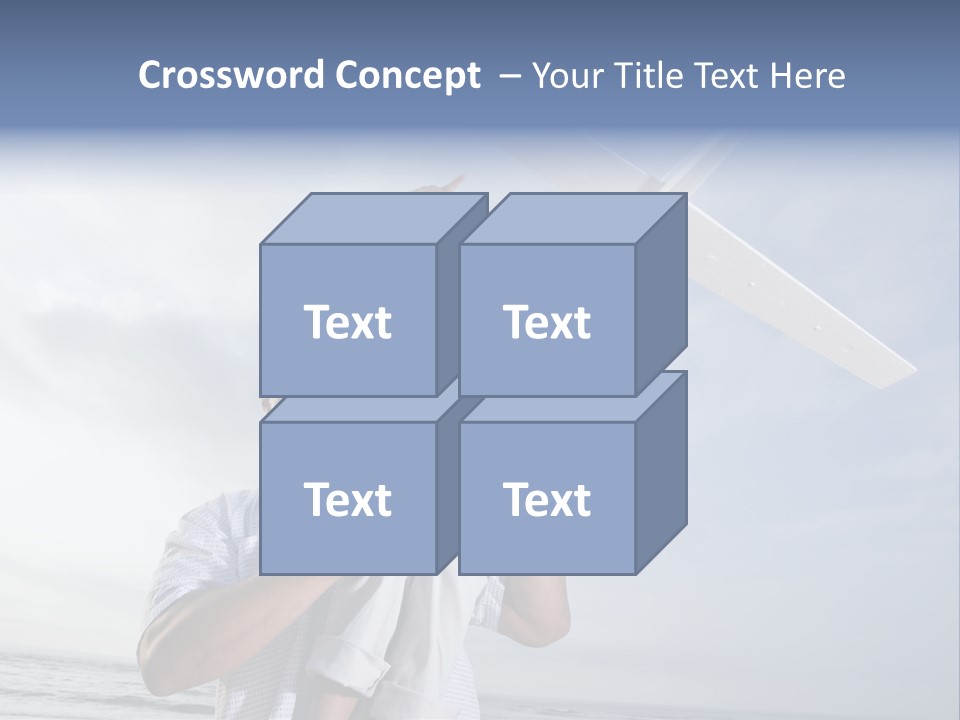 Playful Child Two PowerPoint Template