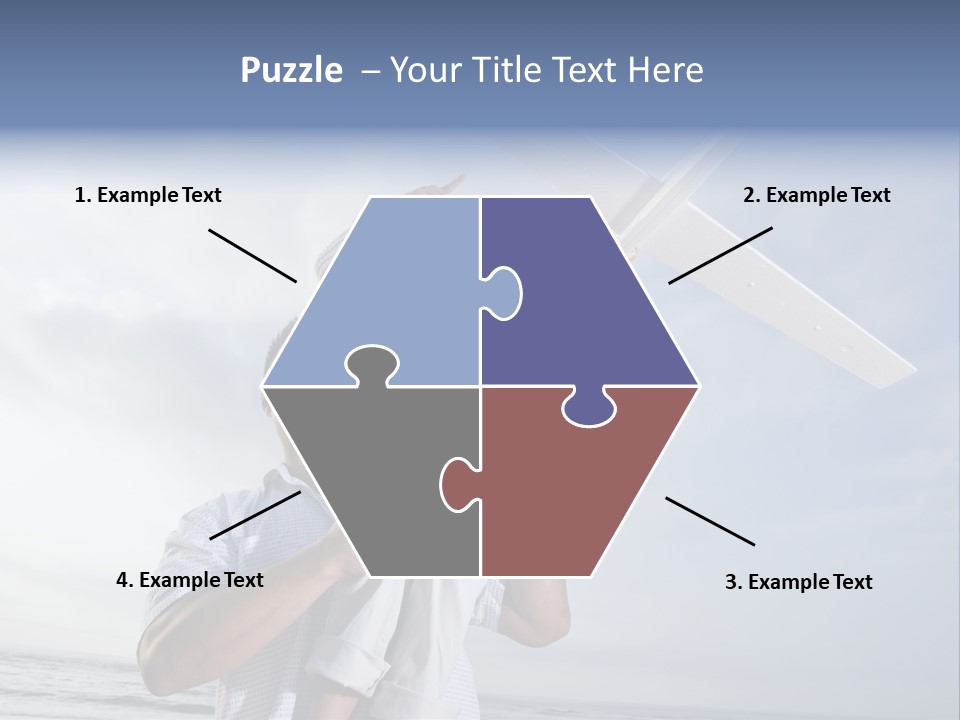 Playful Child Two PowerPoint Template