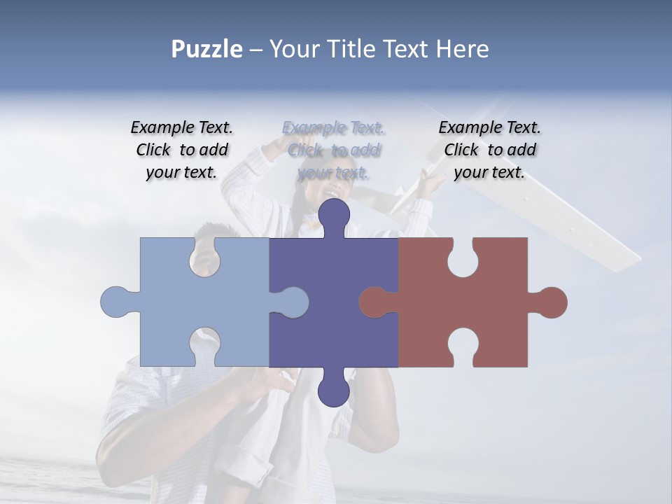 Playful Child Two PowerPoint Template