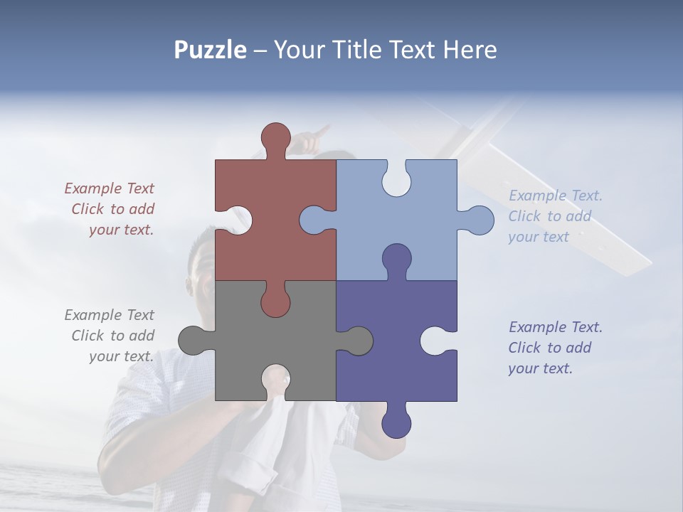 Playful Child Two PowerPoint Template