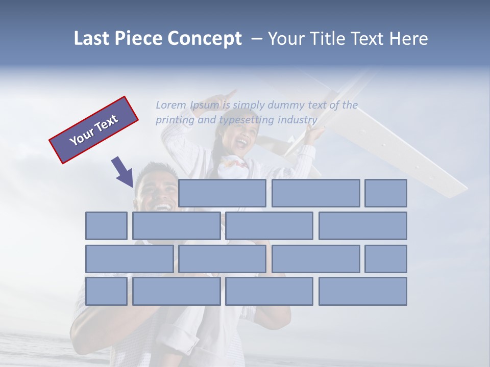 Playful Child Two PowerPoint Template