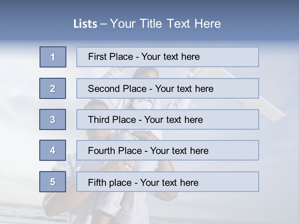 Playful Child Two PowerPoint Template