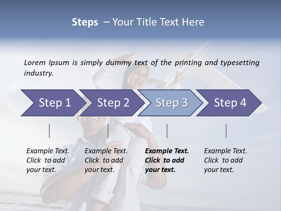 Playful Child Two PowerPoint Template
