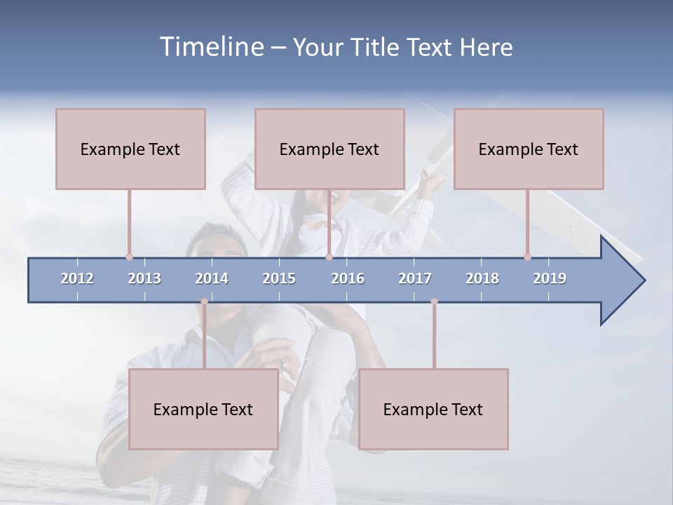 Playful Child Two PowerPoint Template