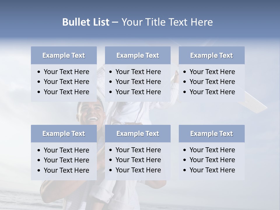 Playful Child Two PowerPoint Template