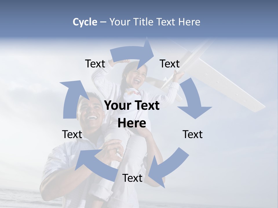 Playful Child Two PowerPoint Template