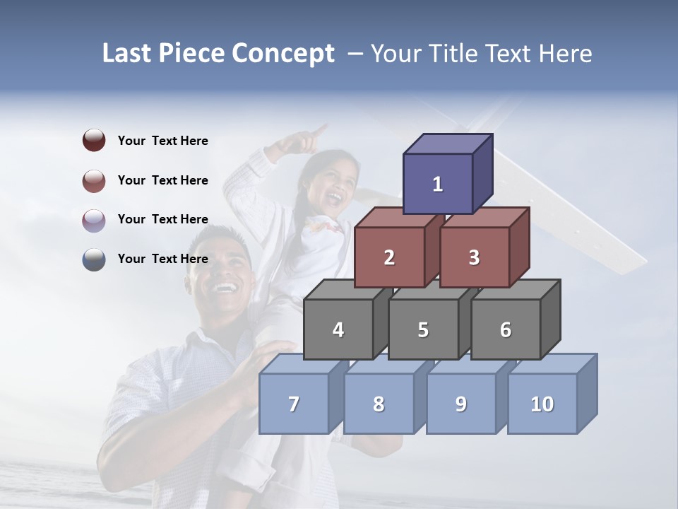 Playful Child Two PowerPoint Template