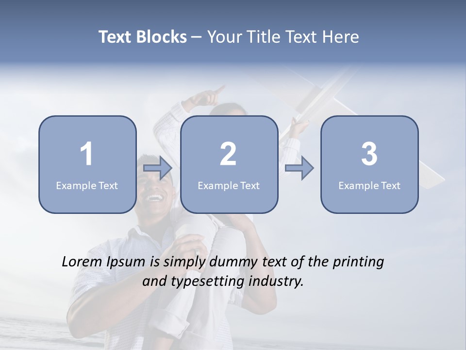 Playful Child Two PowerPoint Template