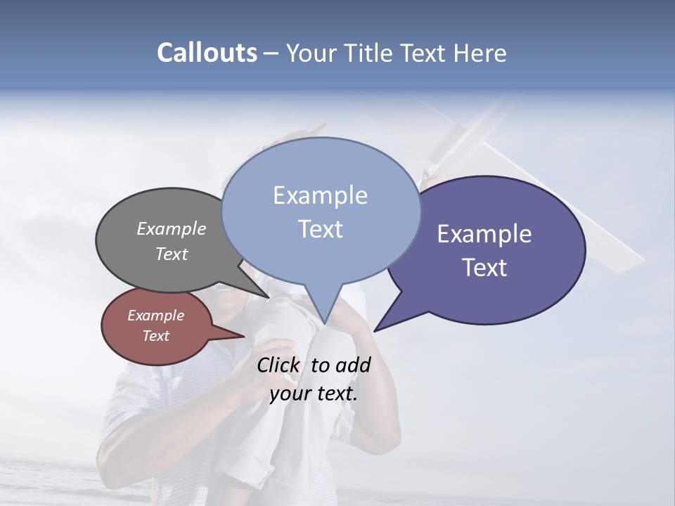 Playful Child Two PowerPoint Template