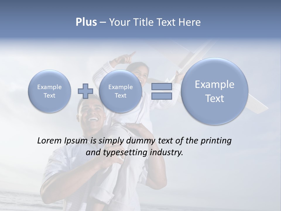 Playful Child Two PowerPoint Template