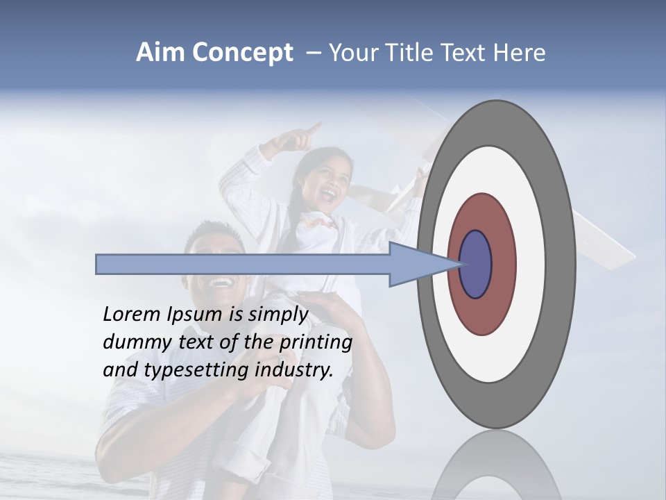 Playful Child Two PowerPoint Template