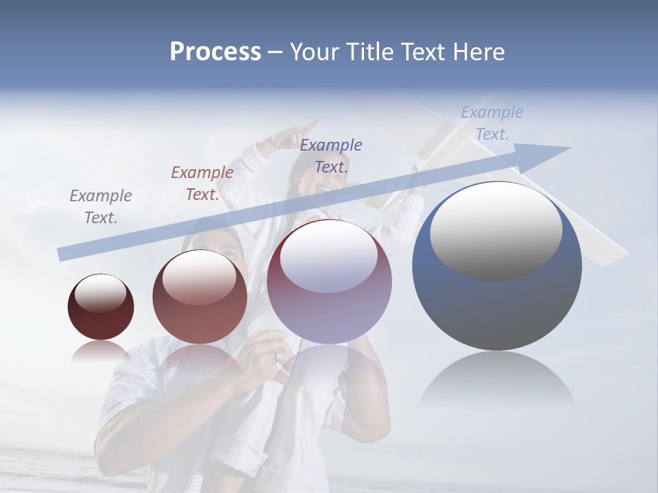 Playful Child Two PowerPoint Template