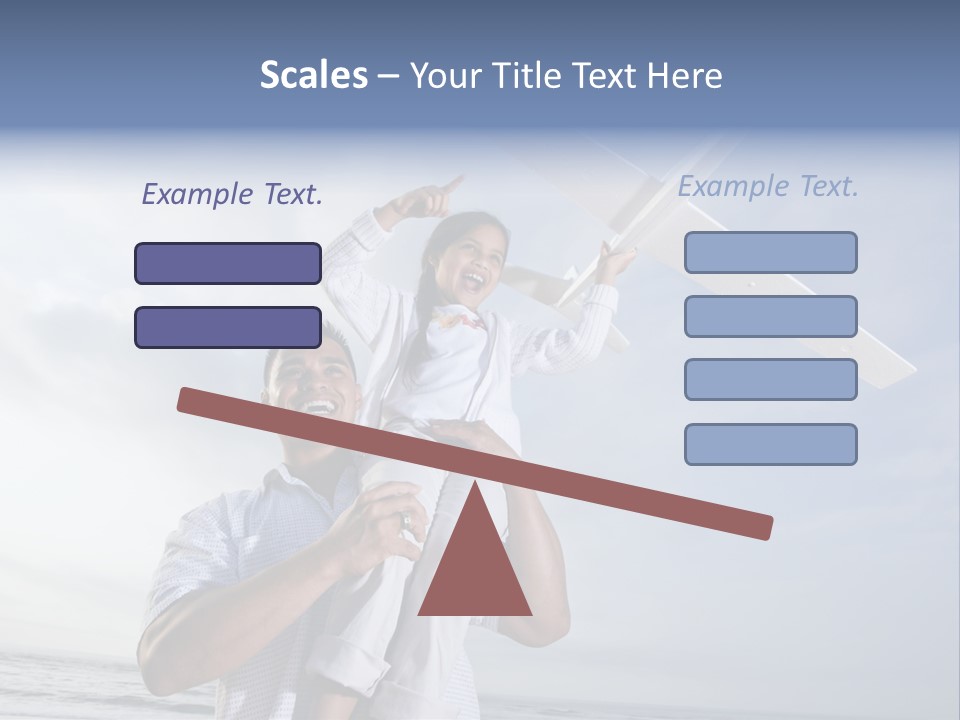 Playful Child Two PowerPoint Template