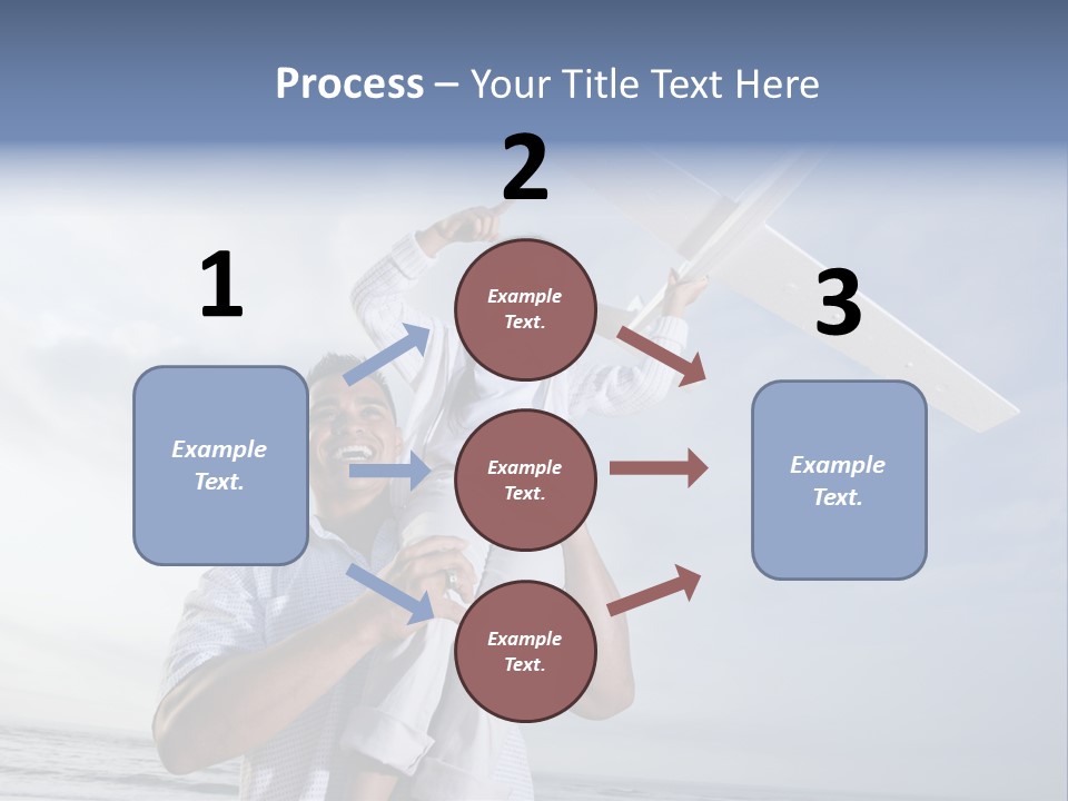 Playful Child Two PowerPoint Template