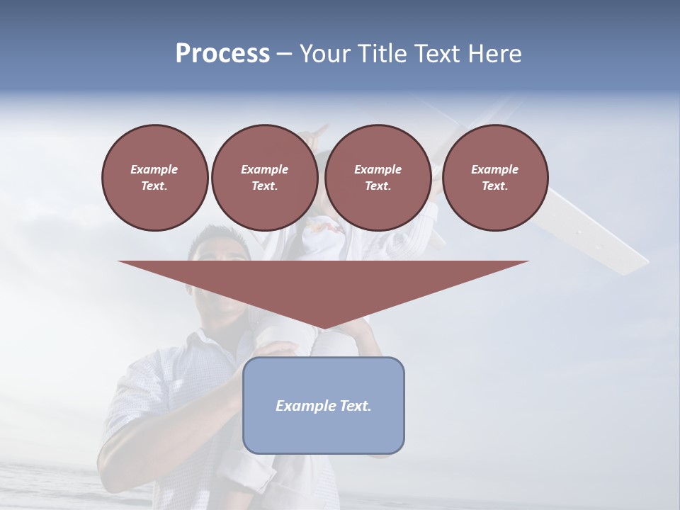 Playful Child Two PowerPoint Template