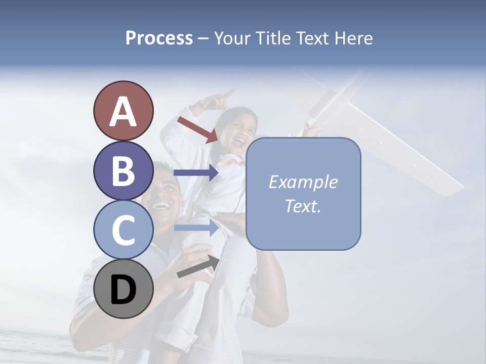 Playful Child Two PowerPoint Template