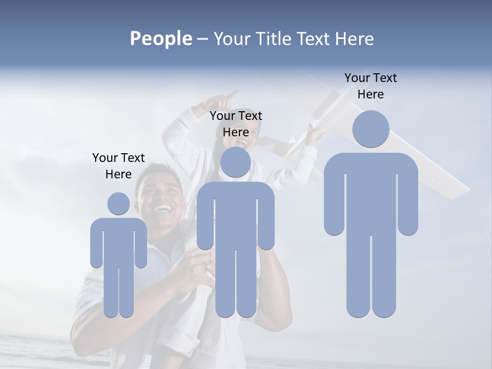 Playful Child Two PowerPoint Template