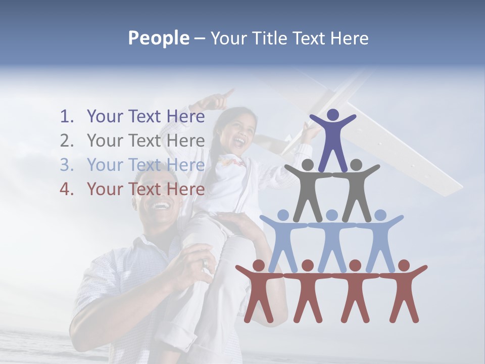 Playful Child Two PowerPoint Template